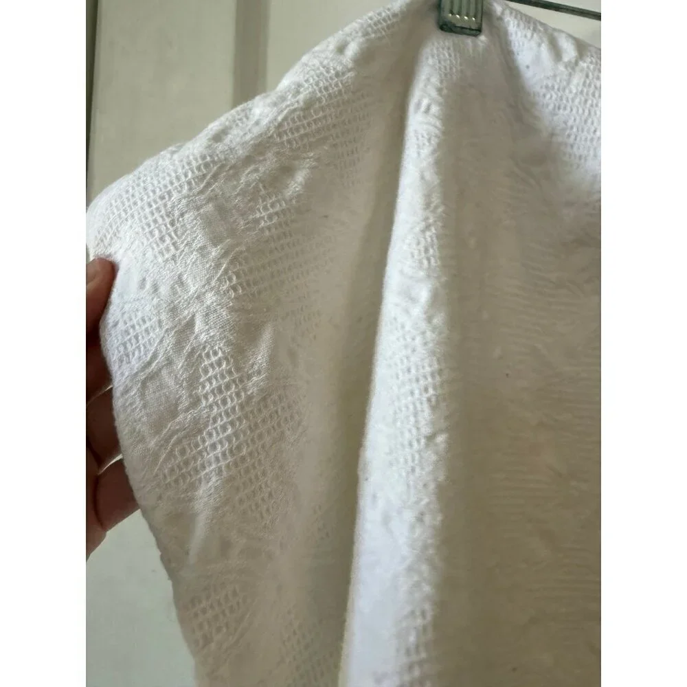 Docofil White cotton large pillow case cover